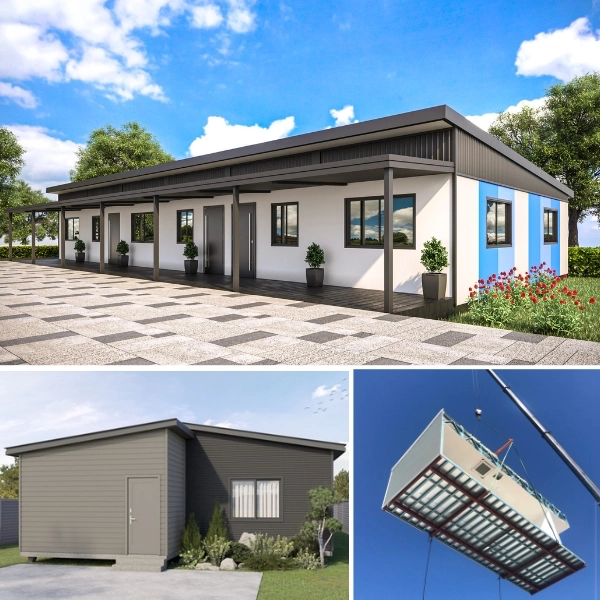 Innovative modular office and residential buildings by Rapid Modular WA, offering sustainable, cost-effective prefabricated solutions for Perth's growing construction sector and Western Australia's diverse needs.